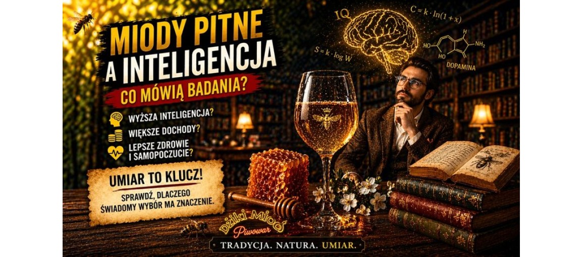 Miody pitne a inteligencja – co mówią badania i czy to ma sens?
