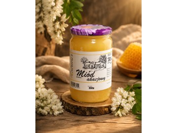 Miód Akacjowy 1kg - Najlepszy Miód dla Dzieci