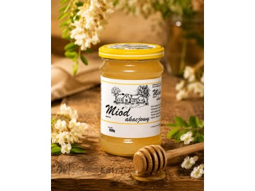 Miód akacjowy 370g