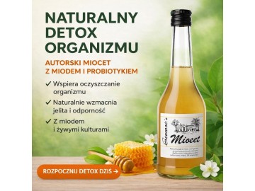 Miocet - Żywy Ocet z Miodem | Naturalny Probiotyk